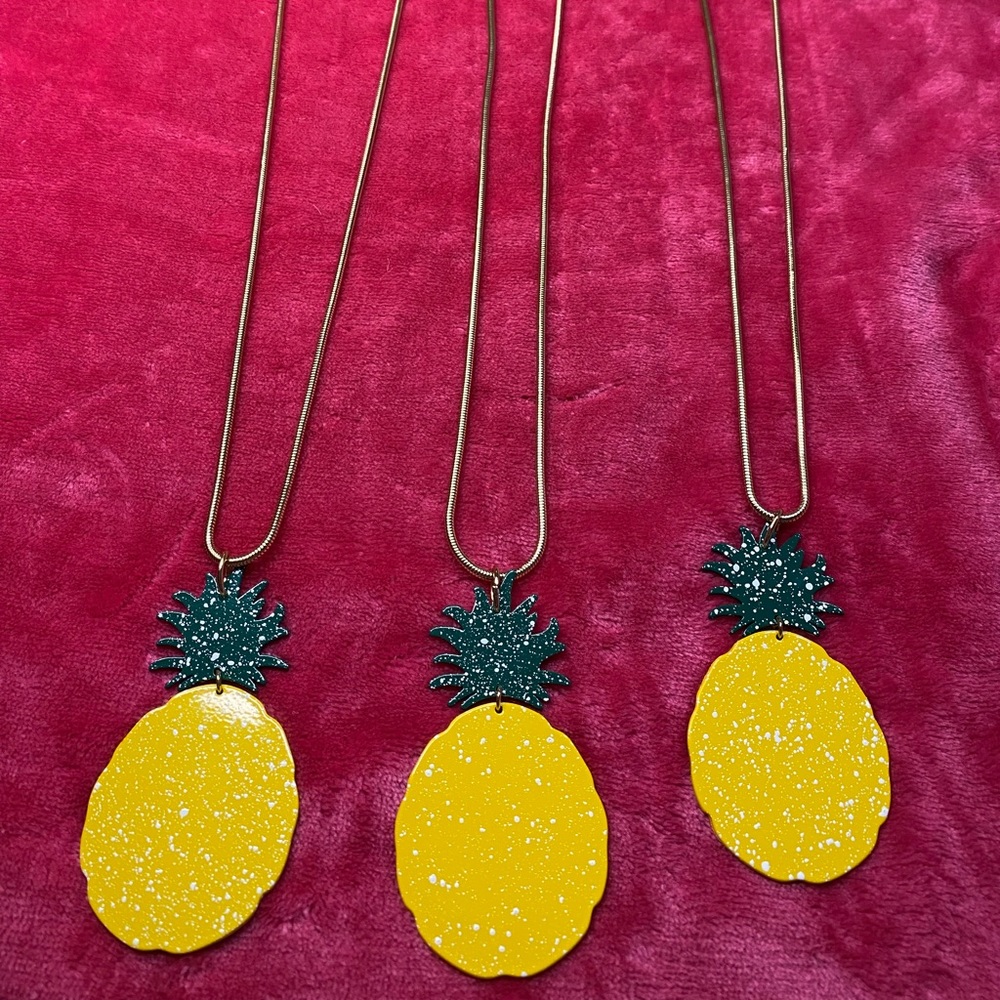 ALFANI Pineapple Necklace
